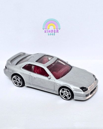 Hot Wheels 1998 Honda Prelude - Grey (Uncarded - New) - Kinder Logs