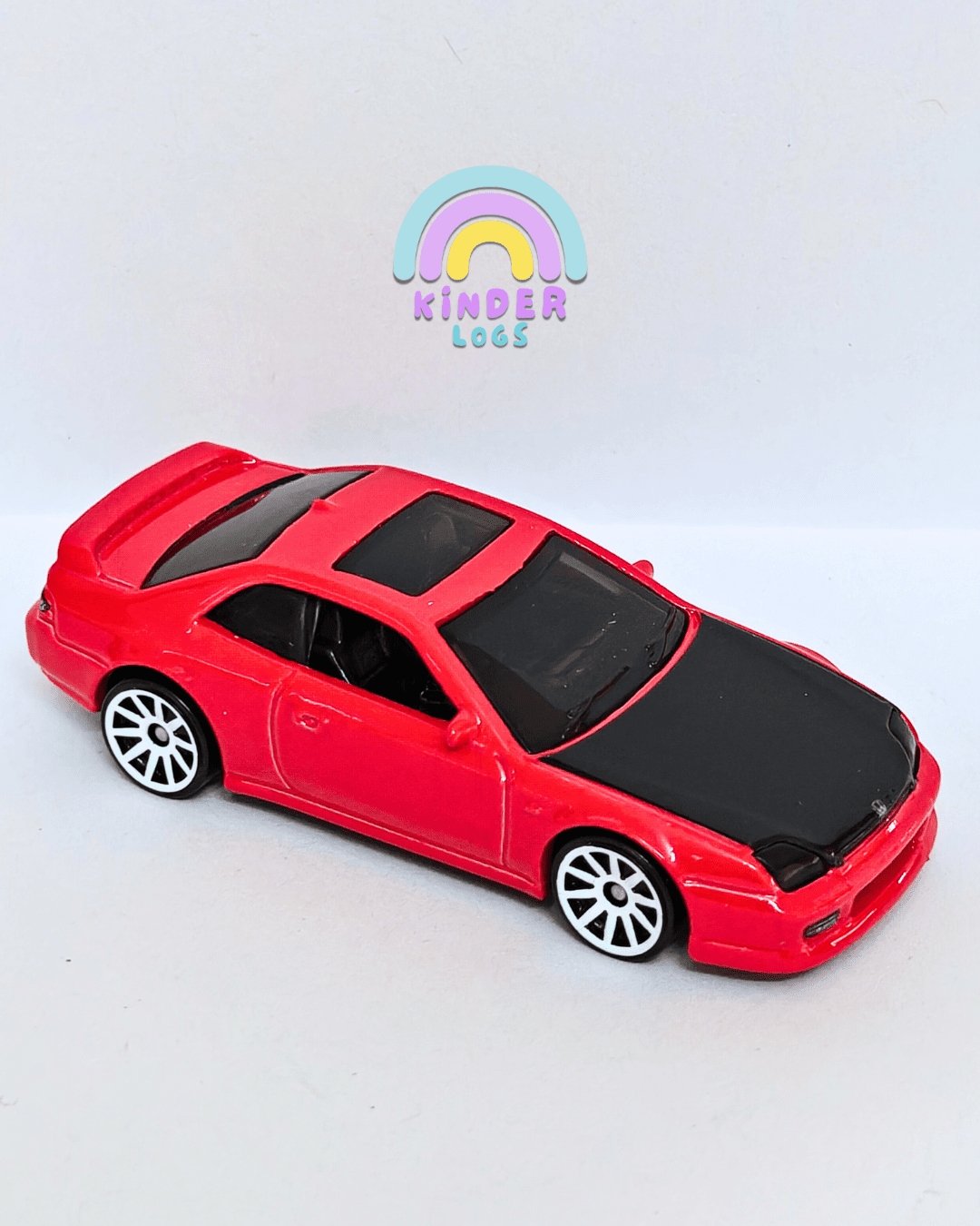 Hot Wheels 1998 Honda Prelude - Red (Uncarded - New) - Kinder Logs