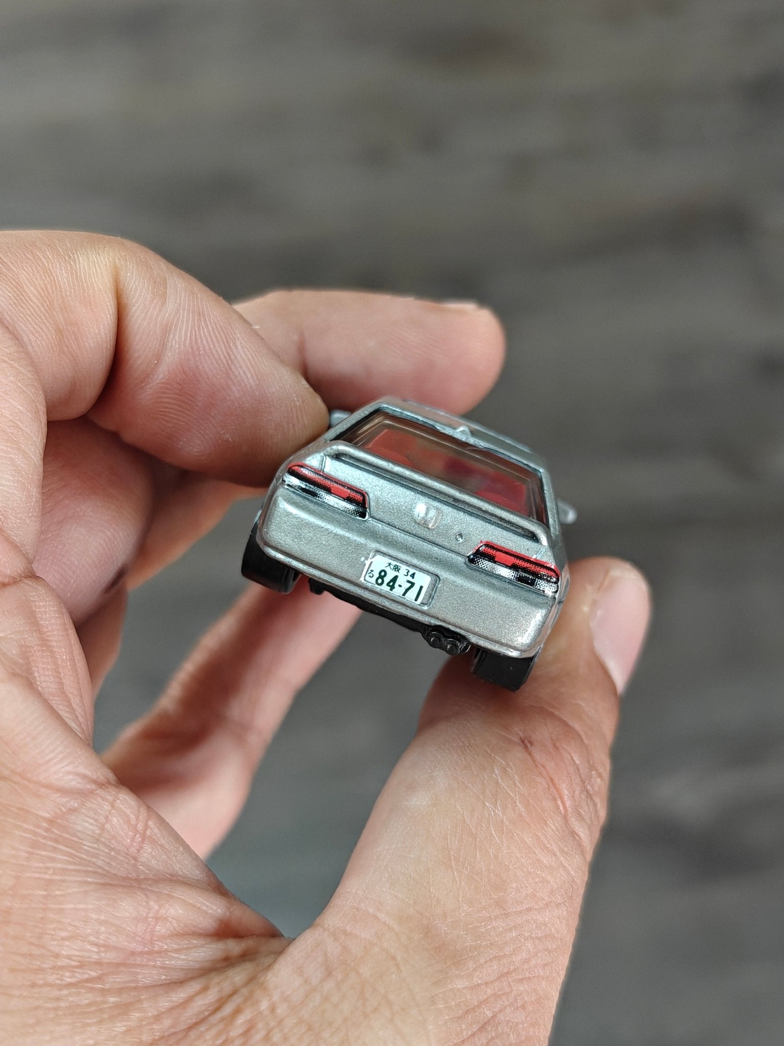 Hot Wheels 1998 Honda Prelude - Silver (Uncarded - New) - Kinder Logs