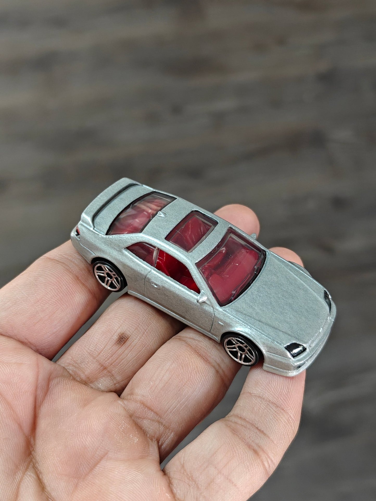 Hot Wheels 1998 Honda Prelude - Silver (Uncarded - New) - Kinder Logs