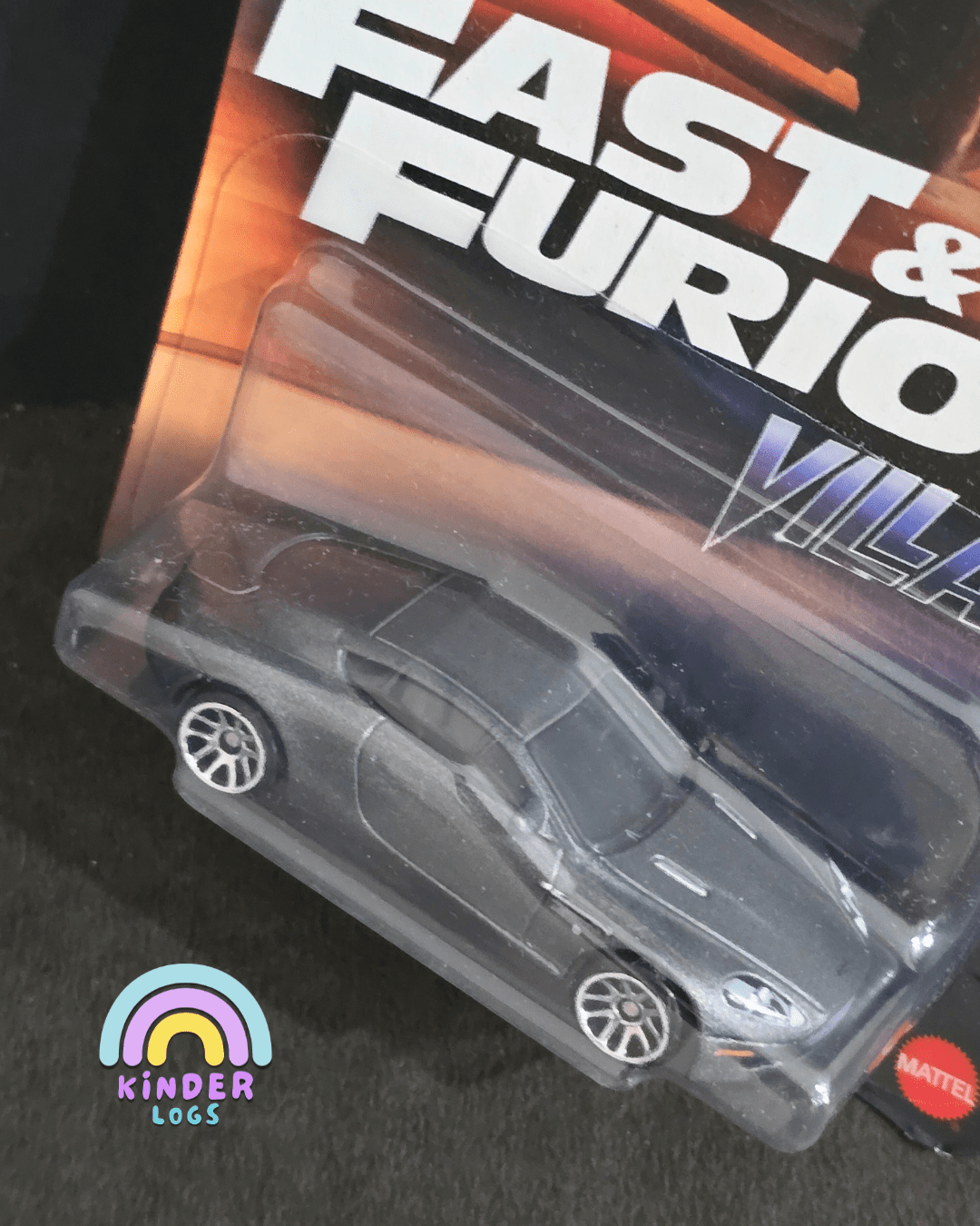 Hot Wheels 2005 Aston Martin DB9 - Fast & Furious Villains - Kinder Logs