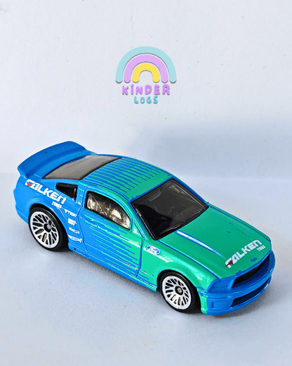Hot Wheels 2007 Ford Mustang FALKEN (Uncarded - Minor Paint Issue) - Kinder Logs