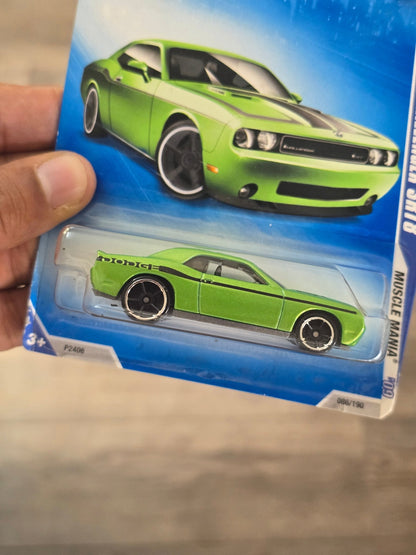 Hot Wheels 2008 Dodge Challenger SRT8 (2009 Imported Card) - Kinder Logs