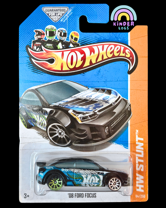 Hot Wheels 2008 Ford Focus - HW Stunt Series (Imported) - Kinder Logs
