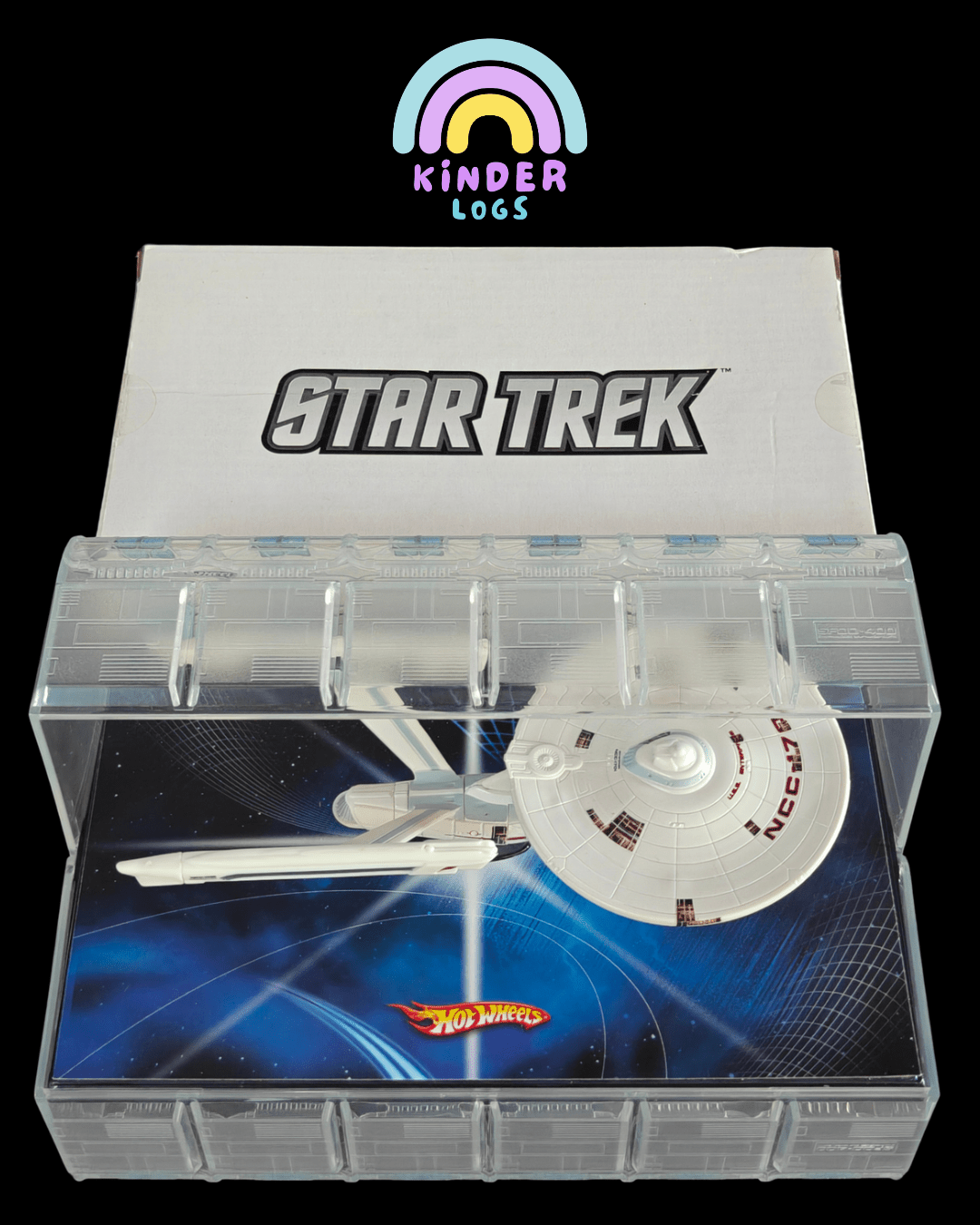 Hot Wheels 2009 San Diego Comic-Con Exclusive 'Star Trek U.S.S. Enterprise' - Kinder Logs