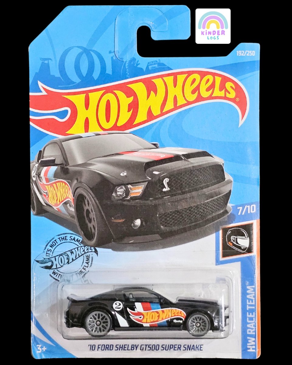 Hot Wheels 2010 Ford Shelby GT500 Super Snake - Kinder Logs