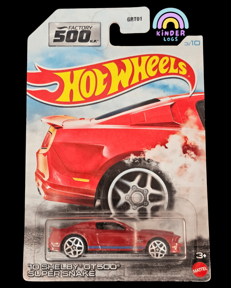 Hot Wheels 2010 Shelby GT500 Super Snake - Kinder Logs