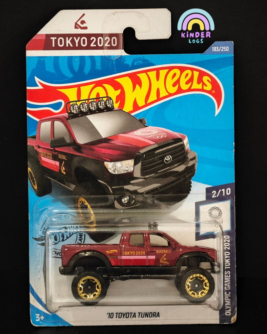 Hot Wheels 2010 Toyota Tundra | Olympic Games Tokyo 2020 - Kinder Logs