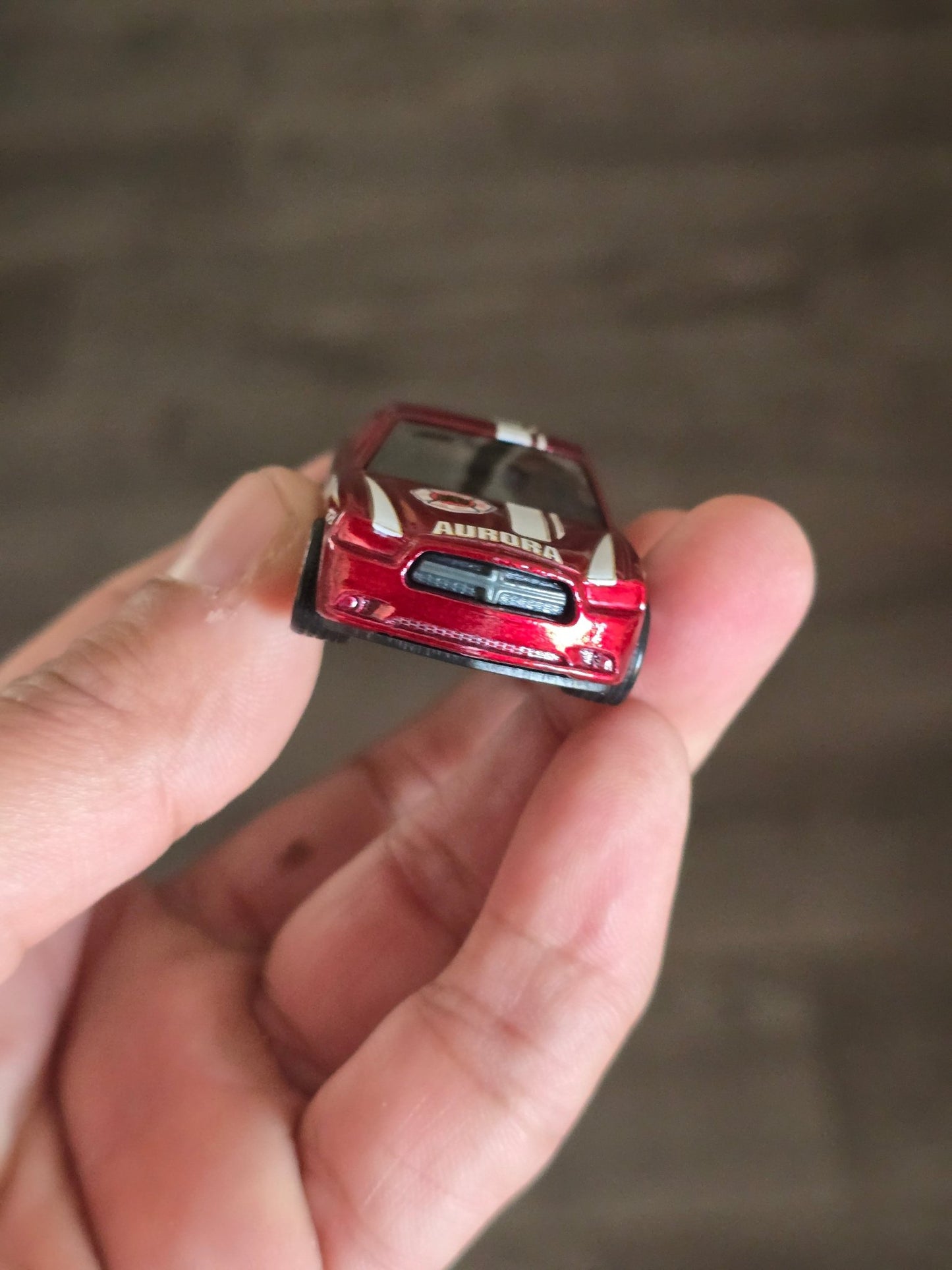 Hot Wheels 2011 Dodge Charger R/T Super Treasure Hunt (Uncarded - New) - Kinder Logs