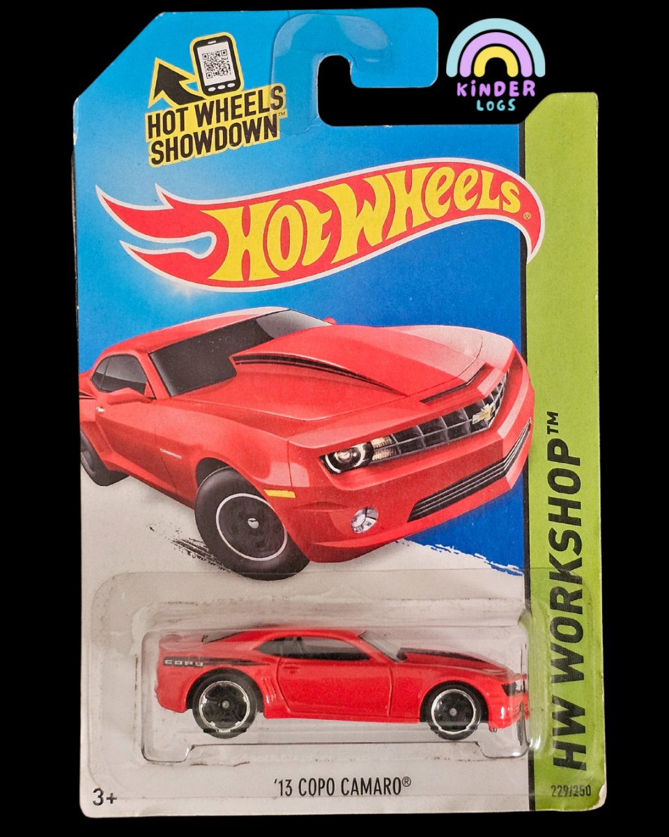 Hot Wheels 2013 Chevrolet COPO Camaro - Kinder Logs