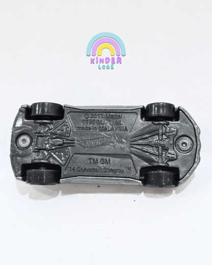 Hot Wheels 2014 Chevrolet Corvette Stingray - Grey (Used Car) - Kinder Logs