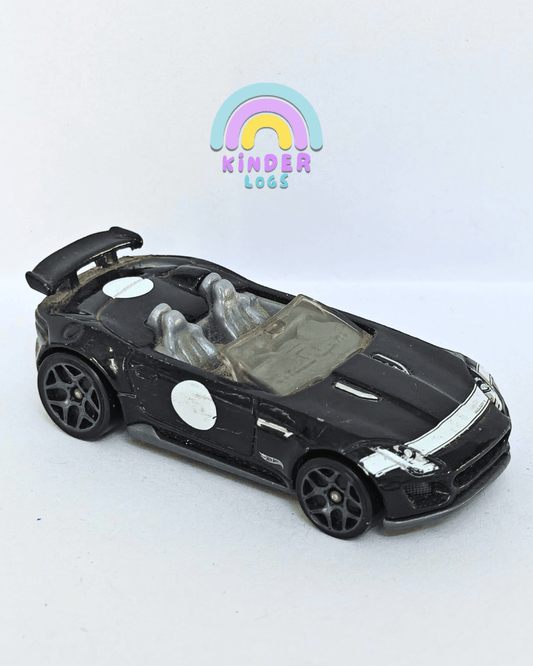 Hot Wheels 2015 Jaguar F - Type Project 7 (Pre - Owned Car) - Kinder Logs