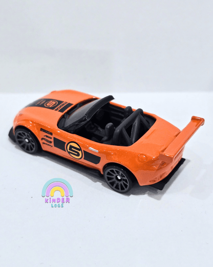 Hot Wheels 2015 Mazda MX - 5 Miata - Orange (Uncarded) - Kinder Logs