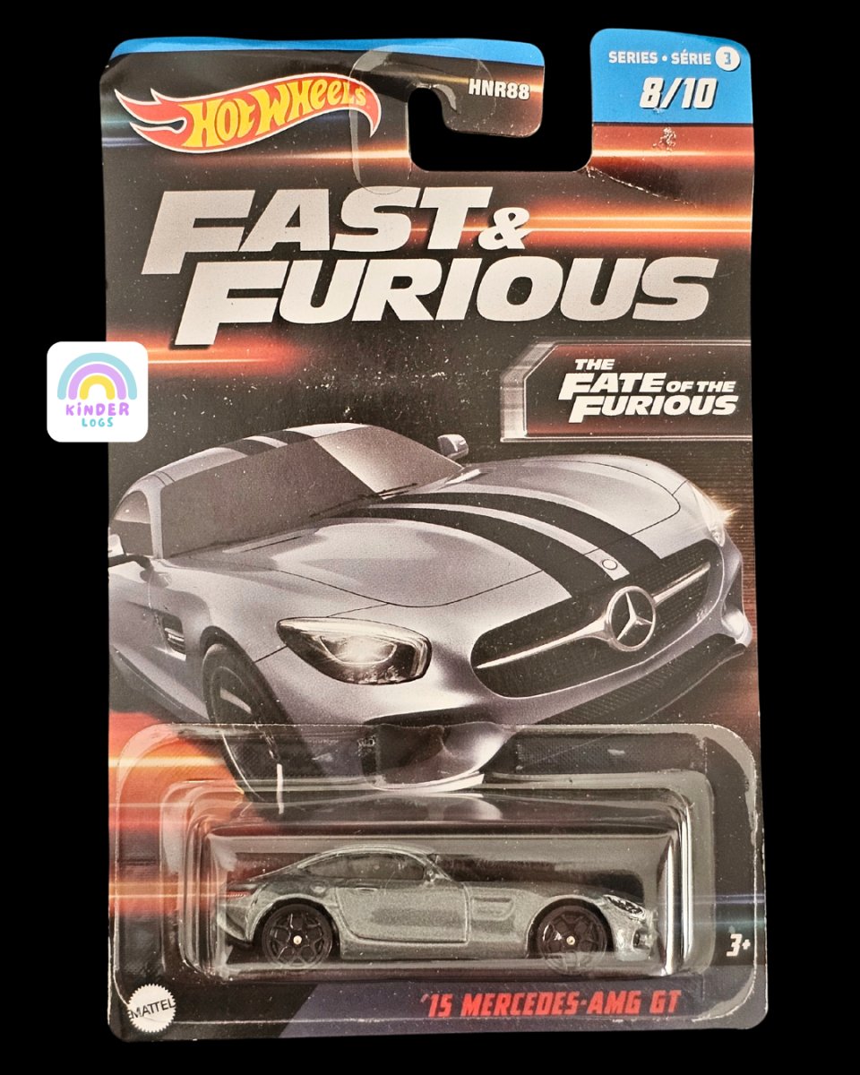 Hot Wheels 2015 Mercedes - AMG GT (Fast & Furious) - Kinder Logs