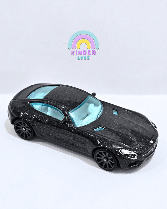 Hot Wheels 2015 Mercedes AMG GT - Metallic Black (Uncarded) - Kinder Logs