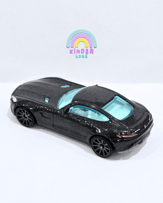 Hot Wheels 2015 Mercedes AMG GT - Metallic Black (Uncarded) - Kinder Logs