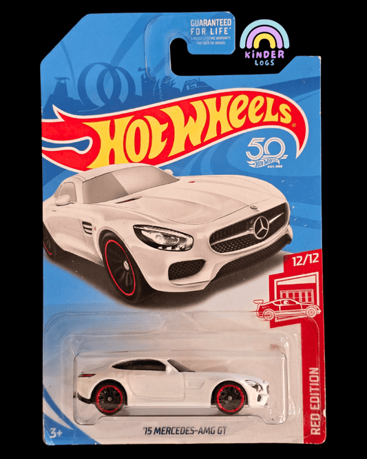 Hot Wheels 2015 Mercedes - AMG GT Red Edition - Kinder Logs