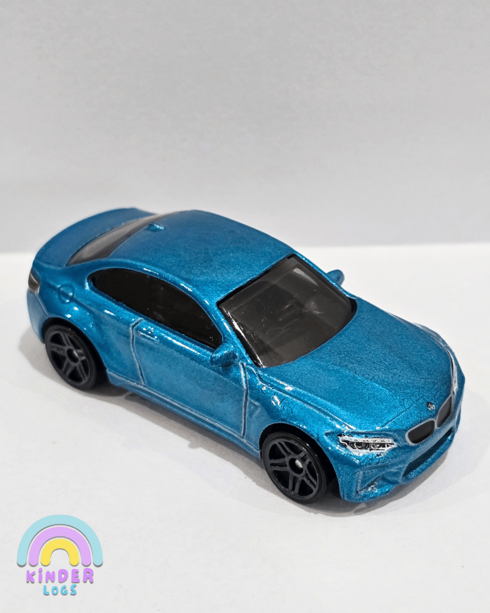 Hot Wheels 2016 BMW M2 - Blue (Uncarded) - Kinder Logs