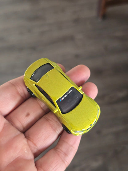 Hot Wheels 2016 BMW M2 - Lemon Green (Uncarded - New) - Kinder Logs