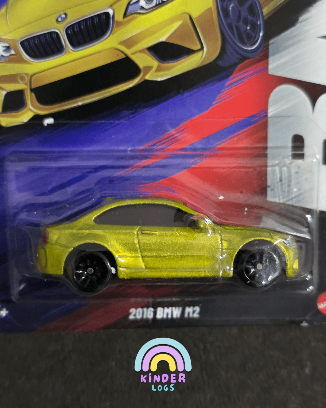 Hot Wheels 2016 BMW M2 - Silver Series (Imported) - Kinder Logs