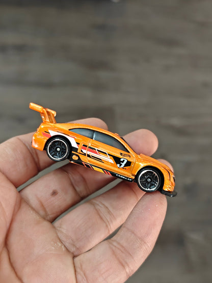 Hot Wheels 2016 Cadillac ATS - V R - Orange (Uncarded - New) - Kinder Logs