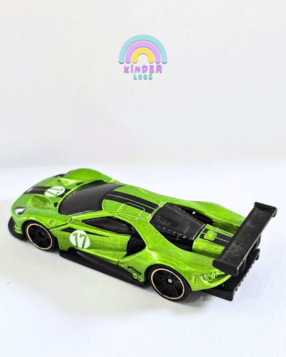 Hot Wheels 2016 Ford GT Race - Green (Used Car) - Kinder Logs