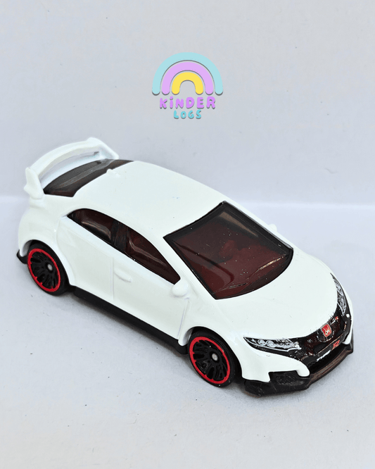 Hot Wheels 2016 Honda Civic Type R - White (Uncarded - New) - Kinder Logs
