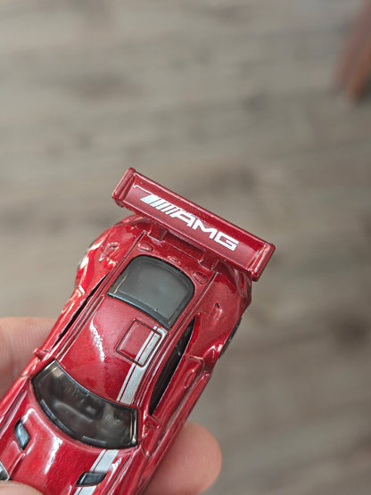 Hot Wheels 2016 Mercedes - AMG GT3 - Maroon (Uncarded - New) - Kinder Logs