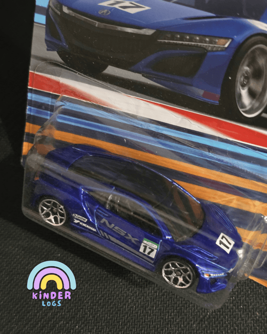 Hot Wheels 2017 Acura NSX - Racing Circuit (Imported) - Kinder Logs