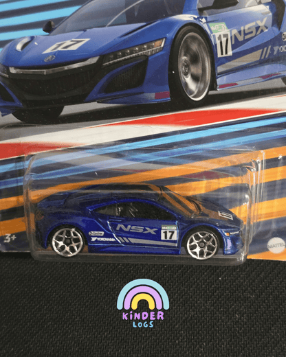 Hot Wheels 2017 Acura NSX - Racing Circuit (Imported) - Kinder Logs