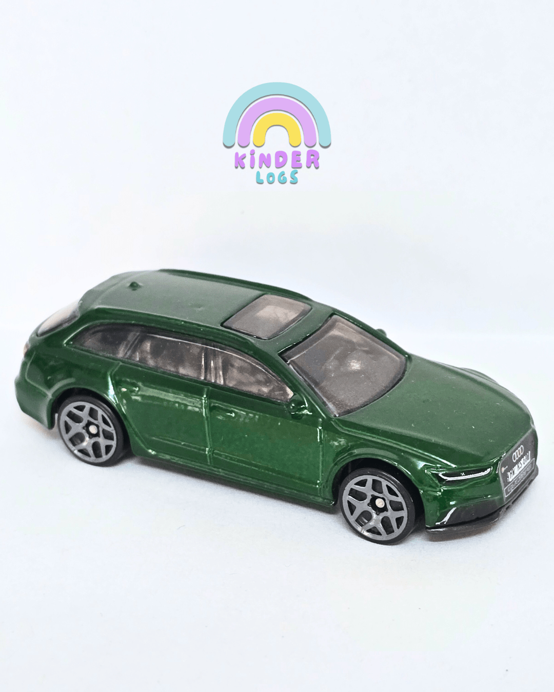 Hot Wheels 2017 Audi RS6 Avant (Pre - Owned) - Kinder Logs