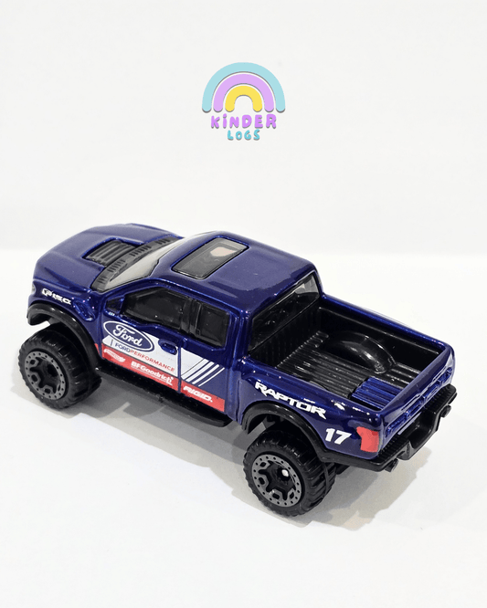 Hot Wheels 2017 Ford F - 150 Raptor (Uncarded) - Kinder Logs