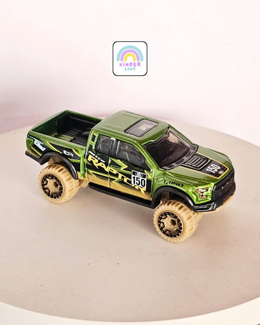 Hot Wheels 2017 Ford F150 Raptor (Uncarded) - Kinder Logs