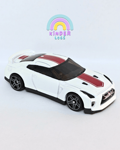 Hot Wheels 2017 Nissan GT-R R35 50th Anniversary Version (Uncarded - New) - Kinder Logs