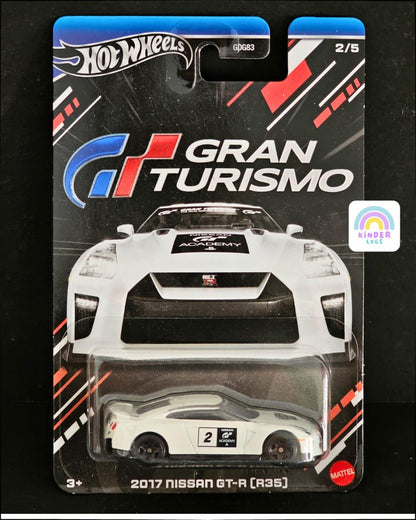 Hot Wheels 2017 Nissan GT - R (R35) - Gran Turismo Series - Kinder Logs