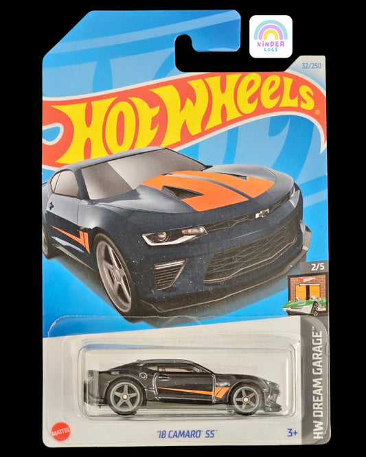 Hot Wheels 2018 Camaro SS Super Treasure Hunt (STH) - Kinder Logs