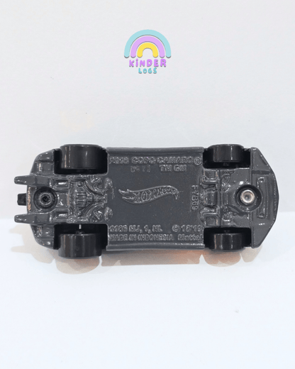 Hot Wheels 2018 COPO Camaro Neon Speeders - Black (Uncarded) - Kinder Logs