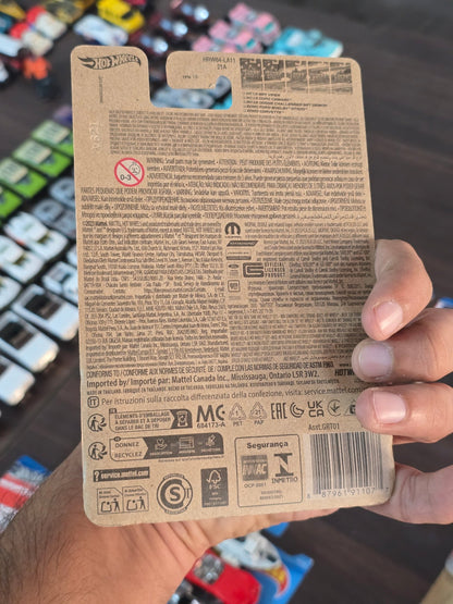 Hot Wheels 2018 Dodge Challenger SRT Demon - Stars And Stripes Series (Imported) - Kinder Logs