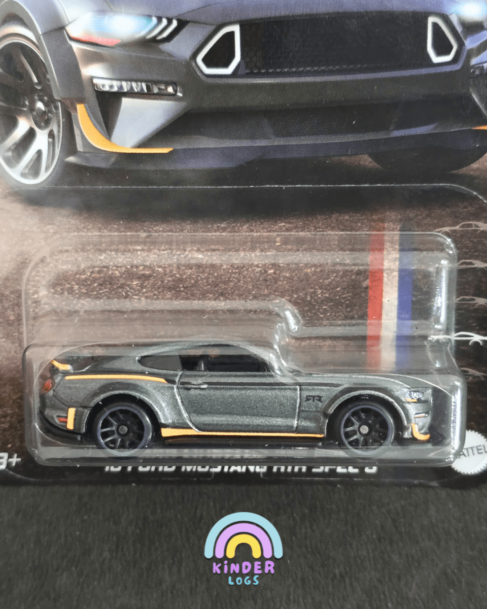 Hot Wheels 2018 Ford Mustang RTR Spec 5 - Mustang 60 Years (Imported) - Kinder Logs