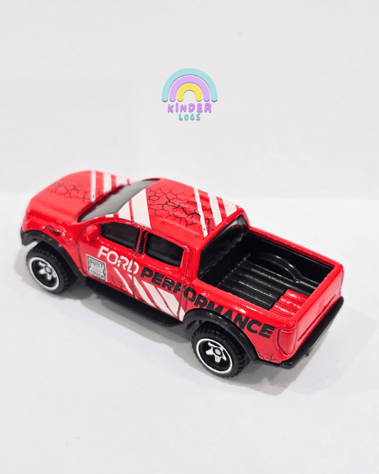 Hot Wheels 2019 Ford Ranger Raptor - Red (Uncarded) - Kinder Logs