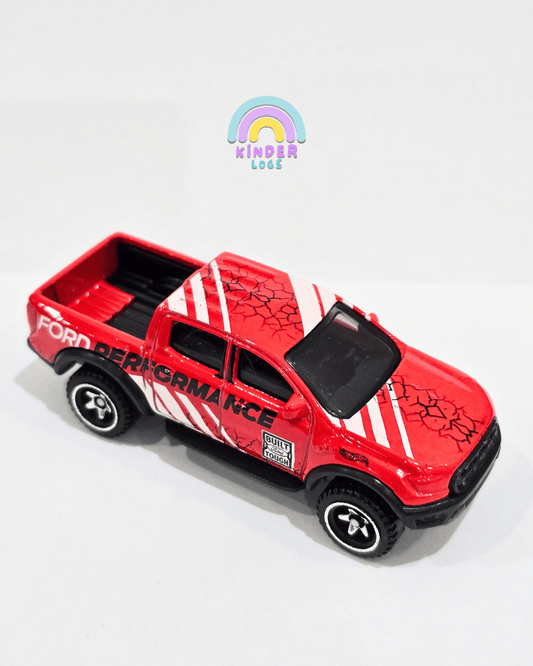 Hot Wheels 2019 Ford Ranger Raptor - Red (Uncarded) - Kinder Logs