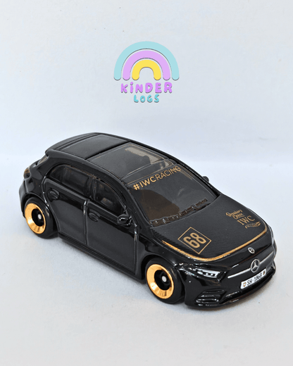 Hot Wheels 2019 Mercedes-Benz A-Class - Black (Uncarded - New) - Kinder Logs