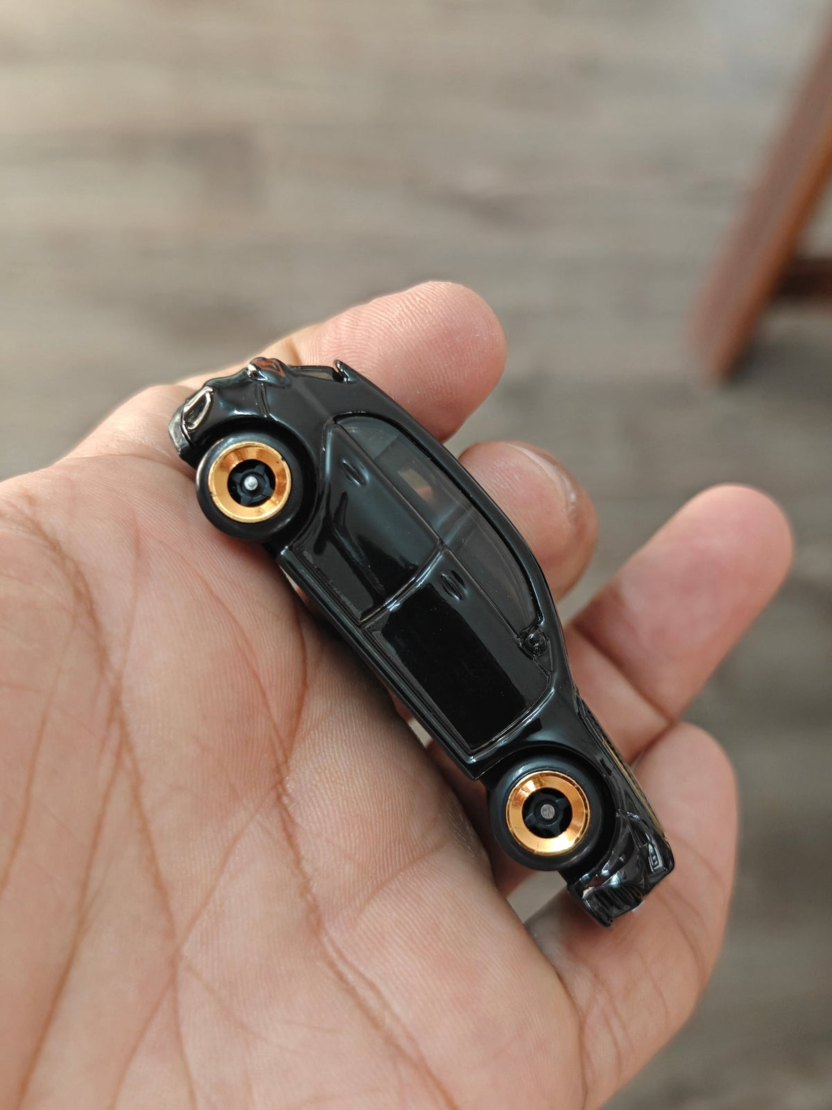 Hot Wheels 2019 Mercedes-Benz A-Class - Black (Uncarded - New) - Kinder Logs