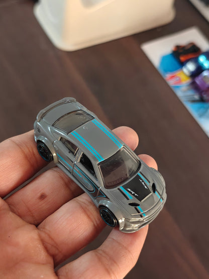Hot Wheels 2020 Dodge Charger Hellcat - Grey (Uncarded - New) - Kinder Logs