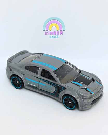 Hot Wheels 2020 Dodge Charger Hellcat - Grey (Uncarded - New) - Kinder Logs