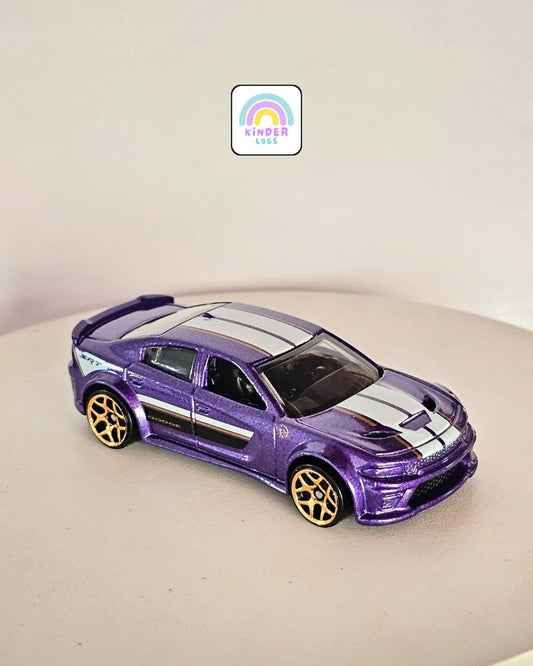 Hot Wheels 2020 Dodge Charger Hellcat (Uncarded) - Kinder Logs