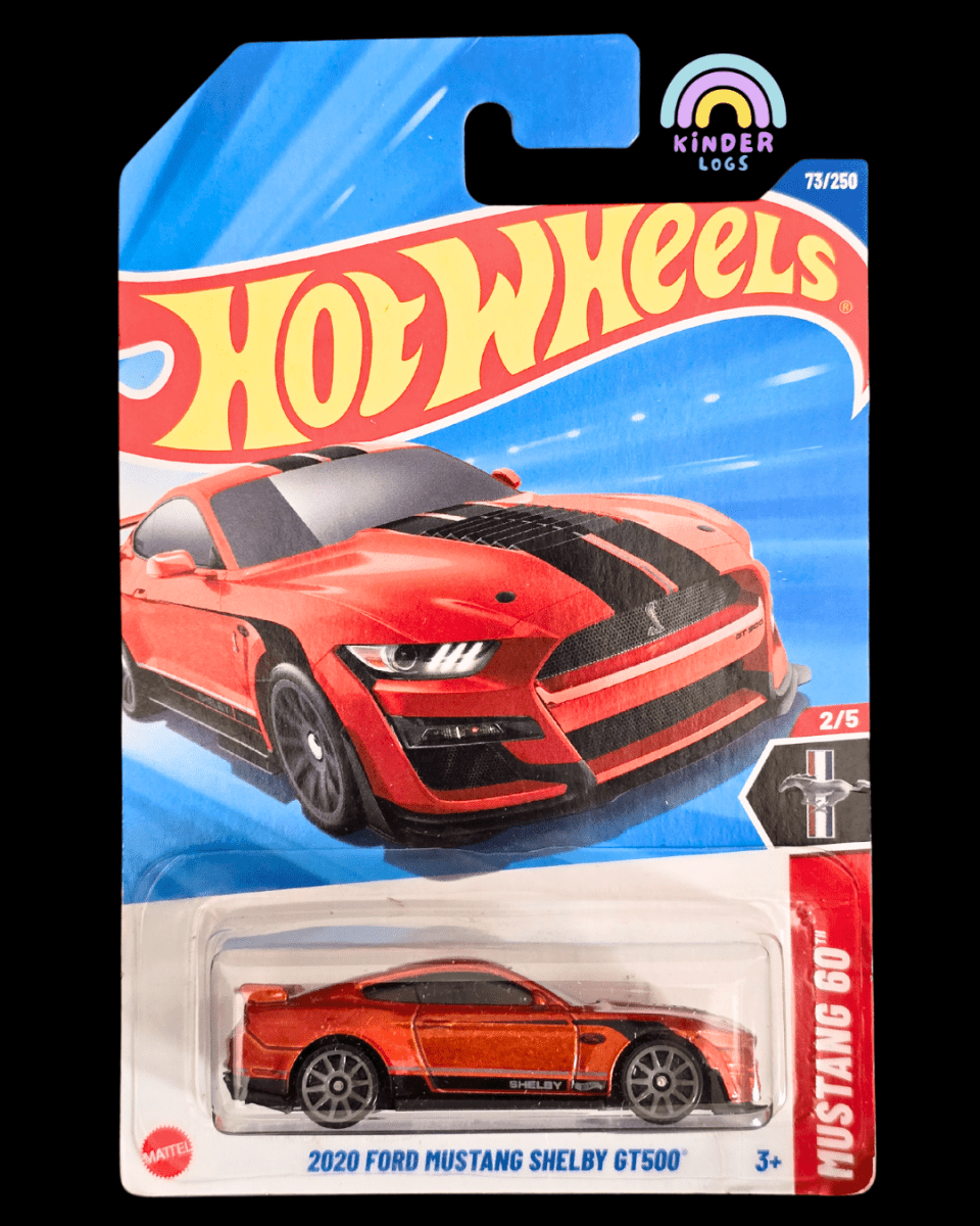 Hot Wheels 2020 Ford Mustang Shelby GT500 (Imported) - Kinder Logs