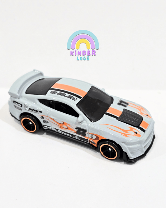 Hot Wheels 2020 Ford Shelby GT500 - Grey (Uncarded - New) - Kinder Logs