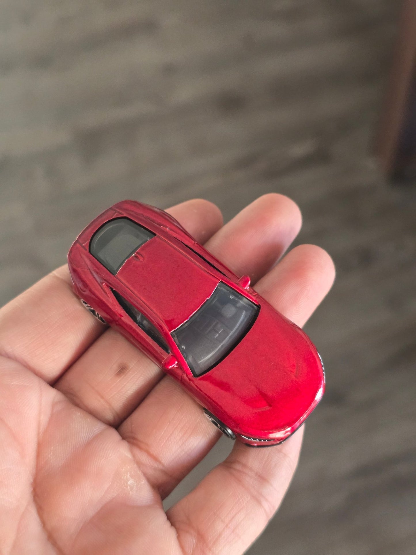 Hot Wheels 2020 Jaguar F - Type - Red (Uncarded - New) - Kinder Logs