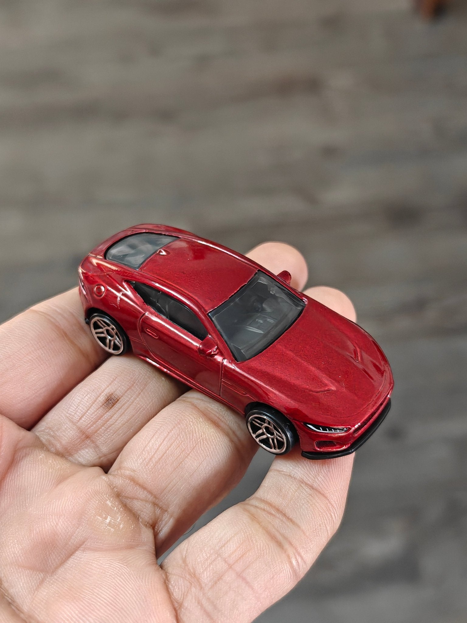 Hot Wheels 2020 Jaguar F - Type - Red (Uncarded - New) - Kinder Logs